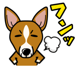 iinu - Basenji sticker #10683064
