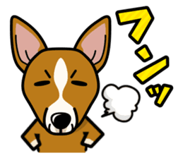iinu - Basenji sticker #10683064