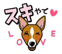 iinu - Basenji sticker #10683080