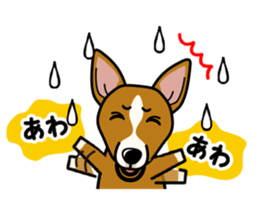 iinu - Basenji sticker #10683083