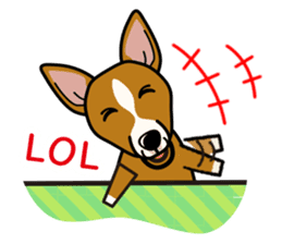 iinu - Basenji sticker #10683085