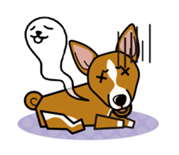 iinu - Basenji sticker #10683090