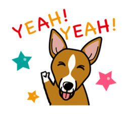 iinu - Basenji sticker #10683091