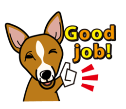 iinu - Basenji sticker #10683095