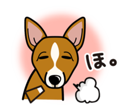 iinu - Basenji sticker #10683097