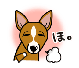 iinu - Basenji sticker #10683097