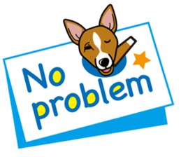 iinu - Basenji sticker #10683098