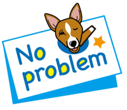 iinu - Basenji sticker #10683098