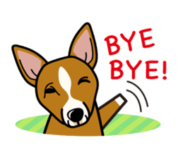 iinu - Basenji sticker #10683103