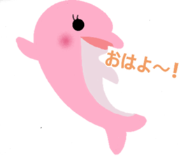 Pink Dolphin sticker #10683264