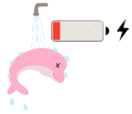 Pink Dolphin sticker #10683266