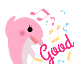 Pink Dolphin sticker #10683284