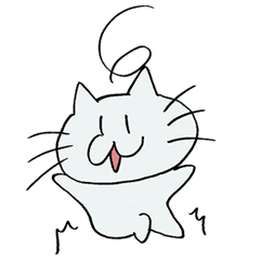 The cat speaks an honorific