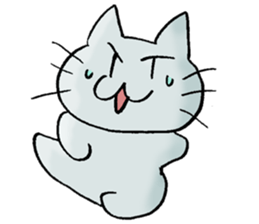 The cat speaks an honorific sticker #10683346