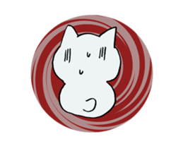 The cat speaks an honorific sticker #10683379