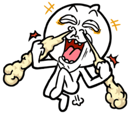 Let's crazy ! Mochi man PUCHU !!(4) sticker #10683584
