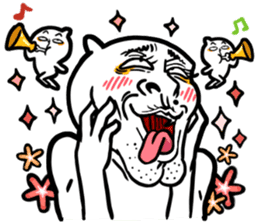 Let's crazy ! Mochi man PUCHU !!(4) sticker #10683605