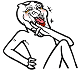 Let's crazy ! Mochi man PUCHU !!(4) sticker #10683606