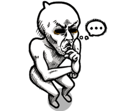 Let's crazy ! Mochi man PUCHU !!(4) sticker #10683608