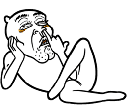 Let's crazy ! Mochi man PUCHU !!(4) sticker #10683610