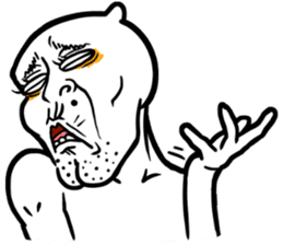 Let's crazy ! Mochi man PUCHU !!(4) sticker #10683617