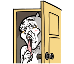 Let's crazy ! Mochi man PUCHU !!(4) sticker #10683618