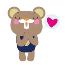 Little bear Daniel sticker #10684266