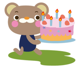 Little bear Daniel sticker #10684300