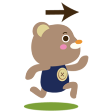 Little bear Daniel sticker #10684301