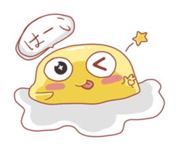 Cute Tamago chan sticker #10685357