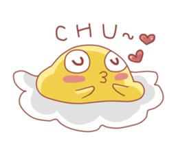 Cute Tamago chan sticker #10685363