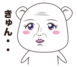 REAL FACE BEAR sticker #10685469