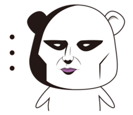 REAL FACE BEAR sticker #10685497