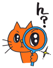 Cat and preatycat sticker #10685571