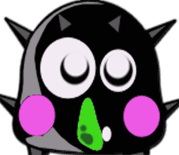 Luna The Sweet Seaurchin sticker #10686350