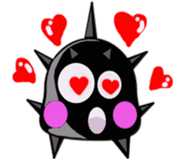Luna The Sweet Seaurchin sticker #10686360