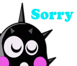 Luna The Sweet Seaurchin sticker #10686363