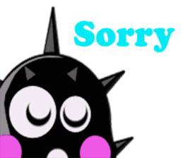 Luna The Sweet Seaurchin sticker #10686363