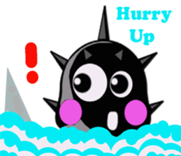 Luna The Sweet Seaurchin sticker #10686380