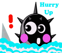 Luna The Sweet Seaurchin sticker #10686380