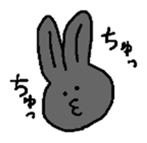 Black Rabbit Pearl sticker #10686464