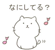 talking cute cats. sticker #10687127