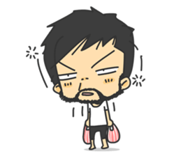 Uncle's feeling and daily life sticker #10687379