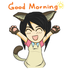 Nikki the Neko Girl sticker #10687506