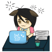 Nikki the Neko Girl sticker #10687511