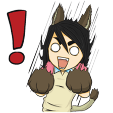 Nikki the Neko Girl sticker #10687515