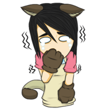 Nikki the Neko Girl sticker #10687516