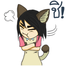 Nikki the Neko Girl sticker #10687523