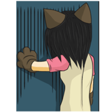 Nikki the Neko Girl sticker #10687528