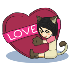 Nikki the Neko Girl sticker #10687531